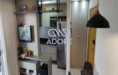 Imagem: O apartamento possui 2 Dormitórios, 2 Banheiros, 1 Vaga na