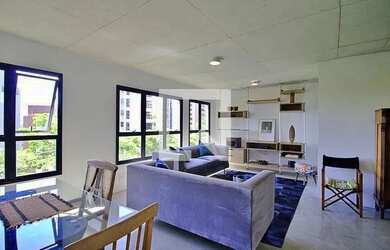 Imagem: O apartamento possui 1 Dormitório, 1 Banheiro, 1 Vaga na garagem