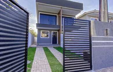 Imagem: A casa em condomínio possui 2 Dormitórios, 3 Banheiros, 2