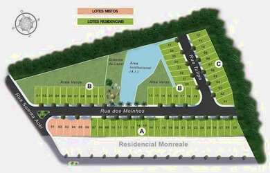 Imagem: O terreno possui 157m² de Área e está localizado em Bragança