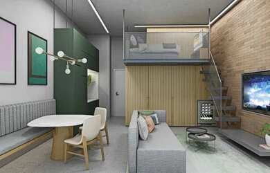 Imagem: O apartamento possui 2 Dormitórios, 3 Banheiros, 1 Vaga na