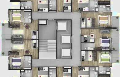 Imagem 4: APARTAMENTO com 1 dormitório à venda por R$ 239.296,22 no bairro Centro - CURITIBA / PR