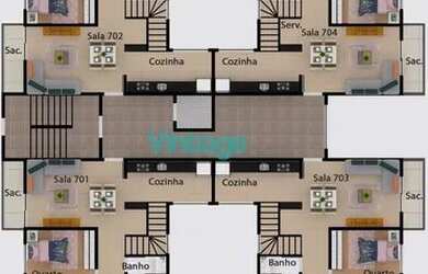 Imagem 7: APARTAMENTO 03 QTOS 01 SUITES 02 VGAS NO BAIRRO SANTA CRUZ IND. EM CONTAGEM