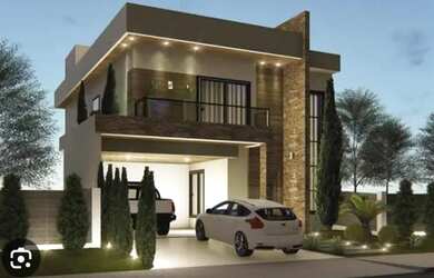 Imagem: A casa em condomínio possui 4 Dormitórios, 5 Banheiros, 4