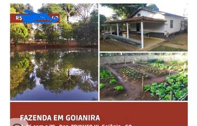 Imagem: A chácara possui 63.000m² de Área e está localizado em