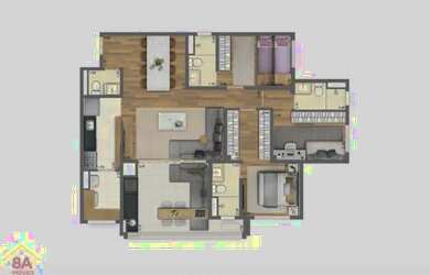 Imagem 11: Maravilhoso apartamento com 110 m², 3 Suítes no Living Wish Tatuapé