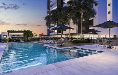 Imagem: O apartamento possui 3 Dormitórios, 4 Banheiros, 2 Vagas na