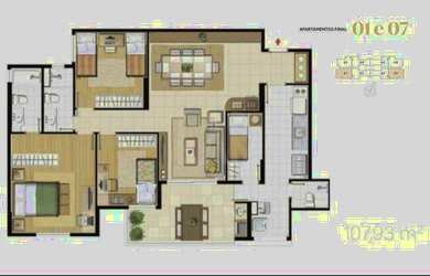 Imagem 2: Apartamento à venda, 3 quartos, 1 suíte, 2 vagas, Piemonte - Nova Lima/MG