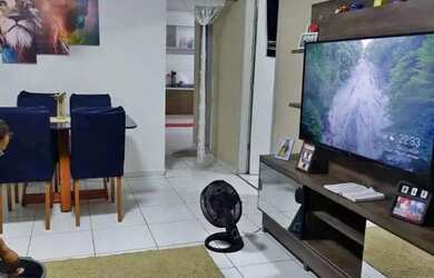 Imagem: A casa possui 2 Dormitórios, 1 Banheiro, 1 Vaga na garagem