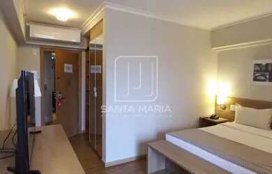 Imagem: O apartamento possui 1 Dormitório, 1 Banheiro, 1 Vaga na garagem