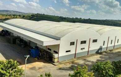 Imagem: O depósito possui 15.000m² de Área e está localizado em