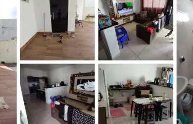 Imagem: A casa possui 2 Dormitórios, 1 Banheiro, 3 Vagas na garagem