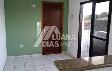 Imagem: O apartamento possui 1 Dormitório, 1 Banheiro, 1 Vaga na garagem