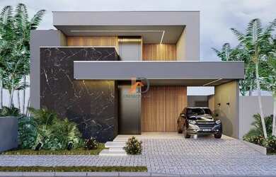 Imagem: A casa em condomínio possui 3 Dormitórios, 4 Banheiros, 4