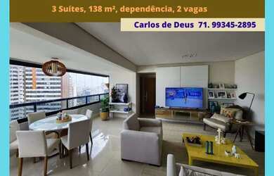 Imagem: O apartamento possui 3 Dormitórios, 5 Banheiros, 2 Vagas na