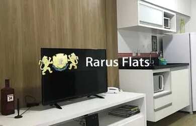 Imagem: O studio possui 1 Dormitório, 1 Banheiro, 31m² de Área e