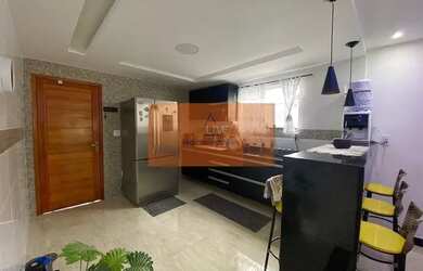 Imagem 5: Live Imóveis vende: casa com planejados na cozinha, banheiros , na área gourmet, tem 7 câm