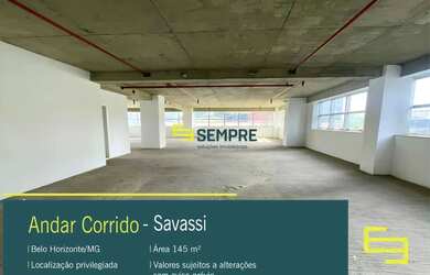 Imagem: Andar corrido para alugar na Savassi em Belo Horizonte/ MG