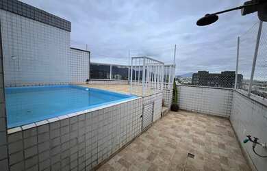 Imagem: O apartamento na cobertura possui 4 Dormitórios, 4 Banheiros