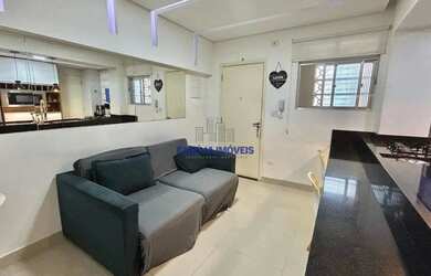Imagem 3: Apartamento á venda 1 quarto mobiliado Pompéia Santos/SP