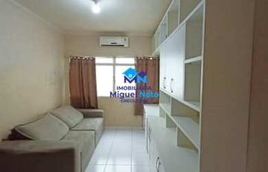 Imagem: O apartamento possui 2 Dormitórios, 1 Banheiro, 1 Vaga na garagem