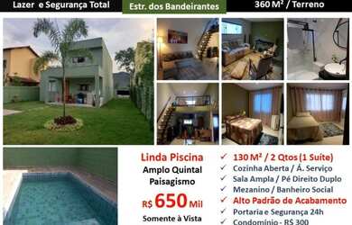 Imagem 4: Casa de condomínio para venda com 300 metros quadrados com 2 quartos