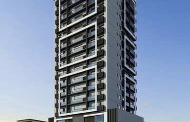 Imagem: A kitnet possui 1 Dormitório, 1 Banheiro, 1 Vaga na garagem