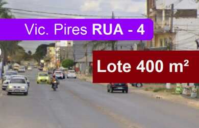 Imagem: O terreno possui 400m² de Área e está localizado em Setor