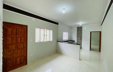 Imagem 6: Linda casa com piscina pé na areia novinha próximo à plataforma de...