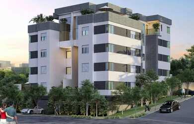 Imagem: O apartamento na cobertura possui 3 Dormitórios, 2 Banheiros