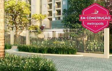 Imagem: O apartamento possui 1 Dormitório, 1 Banheiro, 1 Vaga na garagem