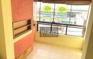 Imagem: O apartamento possui 2 Dormitórios, 1 Banheiro, 1 Vaga na garagem