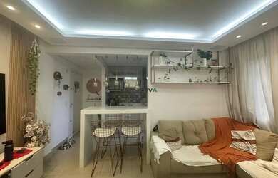 Imagem: O apartamento possui 2 Dormitórios, 1 Banheiro, 2 Vagas na