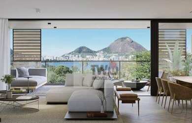 Imagem 1: Apartamento à venda, 213 m² por R$ 7.924.000,00 - Lagoa - Rio de Janeiro/RJ