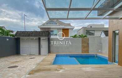 Imagem: A casa em condomínio possui 3 Dormitórios, 5 Banheiros, 4