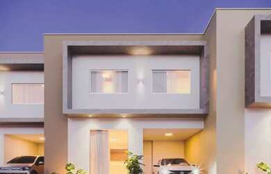 Imagem: A casa em condomínio possui 3 Dormitórios, 3 Banheiros, 1