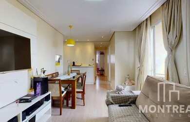 Imagem: O apartamento possui 3 Dormitórios, 2 Banheiros, 1 Vaga na