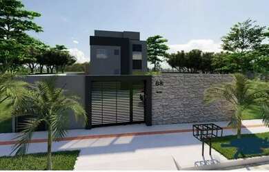 Imagem: A casa possui 2 Dormitórios, 1 Banheiro, 1 Vaga na garagem