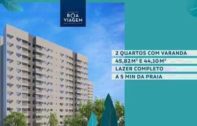Imagem: Apartamento para venda possui 45 metros quadrados com 2 quartos