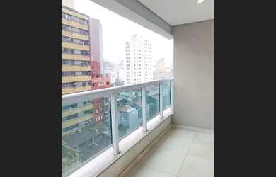 Imagem: O apartamento possui 1 Dormitório, 1 Banheiro, 1 Vaga na garagem