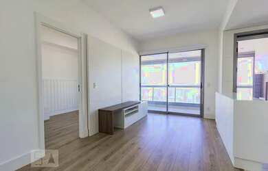 Imagem: O apartamento possui 1 Dormitório, 2 Banheiros, 1 Vaga na garagem