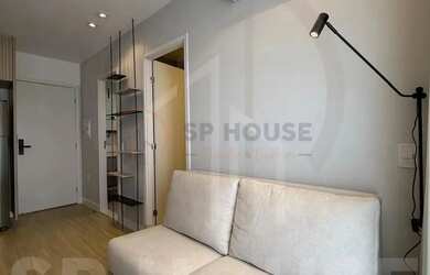 Imagem: O apartamento possui 1 Dormitório, 1 Banheiro, 35m² de Área