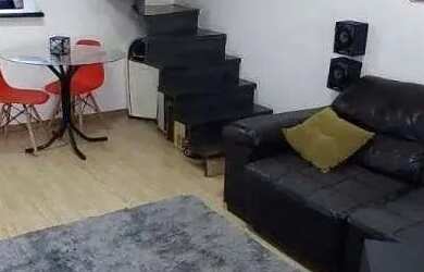 Imagem: A casa em condomínio possui 2 Dormitórios, 1 Banheiro, 2 Vagas