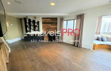 Imagem: O apartamento na cobertura possui 3 Dormitórios, 5 Banheiros