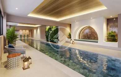 Imagem: O studio possui 1 Dormitório, 1 Banheiro, 1 Vaga na garagem