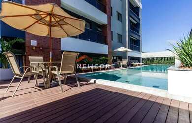 Imagem: O apartamento possui 2 Dormitórios, 1 Banheiro, 1 Vaga na garagem