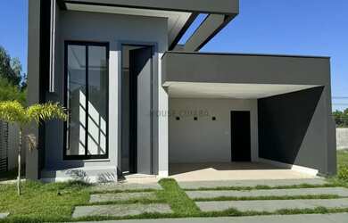 Imagem: A casa em condomínio possui 3 Dormitórios, 3 Banheiros, 3