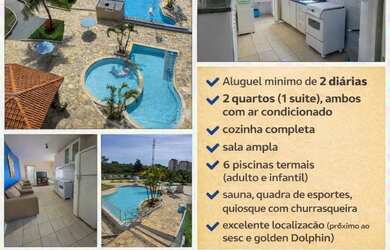 Imagem: O apartamento possui 2 Dormitórios, 2 Banheiros, 1 Vaga na