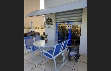 Imagem: O apartamento na cobertura possui 3 Dormitórios, 2 Banheiros