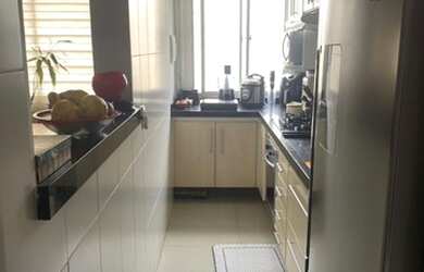 Imagem: O apartamento na cobertura possui 2 Dormitórios, 2 Banheiros